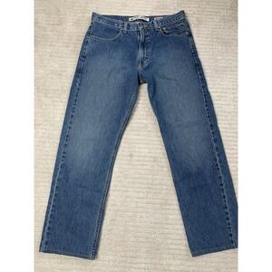 Men's Harley Davidson Motor Clothes Traditional Blue Jeans Size 34x36  Biker